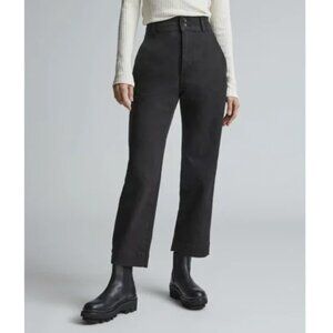 Everlane The Organic Straight-Leg Cropped Pants // Sz 4